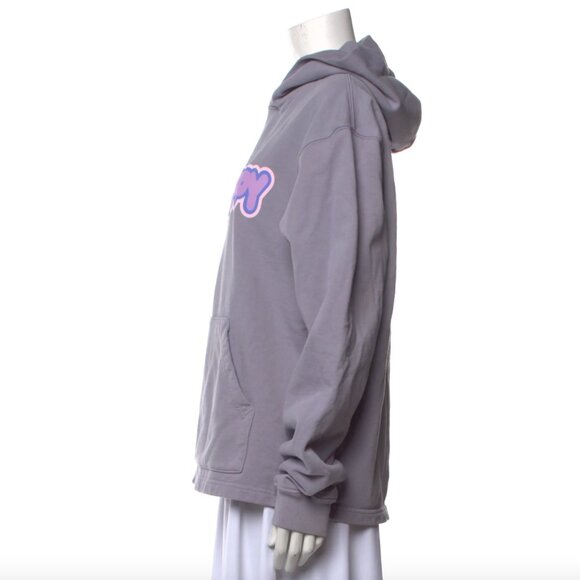 MADHAPPY w/ Tags Grey & Purple Bubblegum Universal Hoodie (M) - Picture 3 of 4